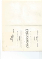 AT Glenny Award  3rd Nov 1955 invite inside